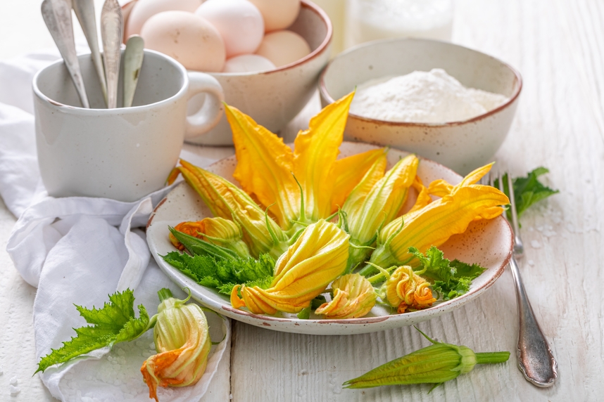 Fleurs de courgettes : 5 recettes et les vins qui les accompagnent Fleurs de courgettes : 5 recettes et les vins qui les accompagnent